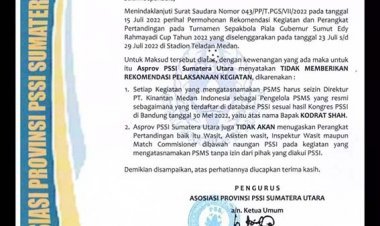 Edy Rahmayadi Super Cup II Terancam Batal Digelar, Asprov PSSI Sumut tak Keluarkan Rekomendasi