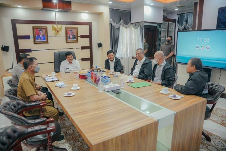 Audiensi dengan Wali Kota Medan, Bobby Dukung Penuh PSMS