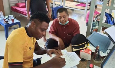 Resmi, PSDS Deliserdang Kontrak Pemain Naturalisasi Godstime Ouseloka