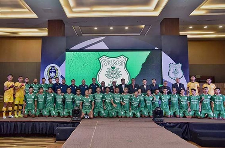 PSMS Launching Tim dan Jersey, Berikut Lengkap Daftar Skuatnya