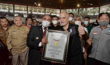 Pelatihan Junior NBA Raih Rekor MURI, Edy Rahmayadi Optimis Sumut akan Miliki Atlet Basket Handal