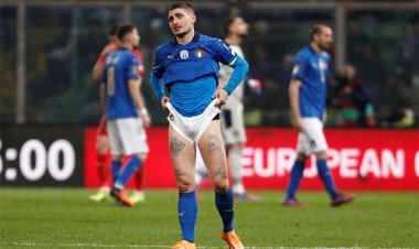 Marco Verratti Absen Bela Timnas Italia di UEFA Nations League 2022