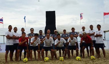 Hari Ini Laga Perdana Tim Sepak Bola Pantai Indonesia di AFF Beach Soccer Championship 2022