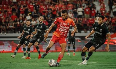 Nadeo Dibobol Rekan Timnasnya, Bali United Kalah dari Persikabo 1973