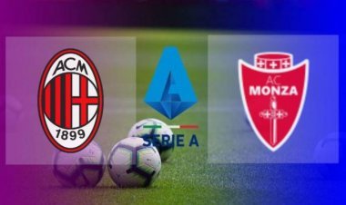 Hasil dan Cuplikan Pertandingan AC Milan vs Monza Skor Akhir 4-1