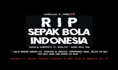 Situs Resmi PT LIB Diretas, Pesan Hacker: RIP Sepakbola Indonesia