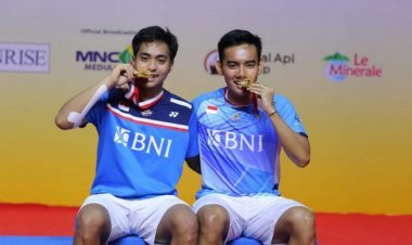 BWF Tour Super 100 Indonesia Masters 2022: Rahmat/Pramudya Selamatkan Muka Tuan Rumah