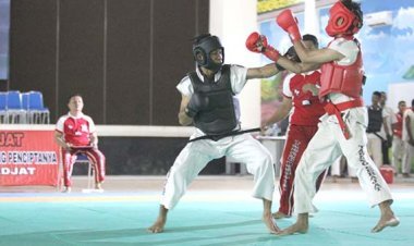 135 Atlet Tarung Derajat Bersaing di Porprov Sumut 2022