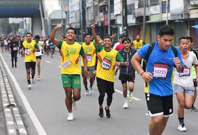 PSMS Medan Ikuti Fun Run 10K Gebyar HUT ke-77 TNI