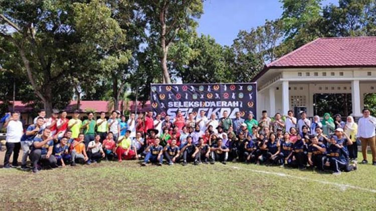 Criket Sumut Gelar Selekda Atlet