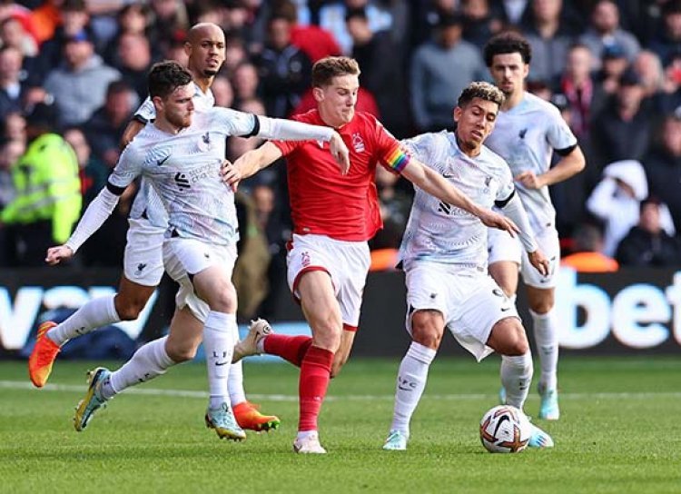 Liga Inggris 2022-2023: Wow, Liverpool Kalah di Markas Nottingham Forest