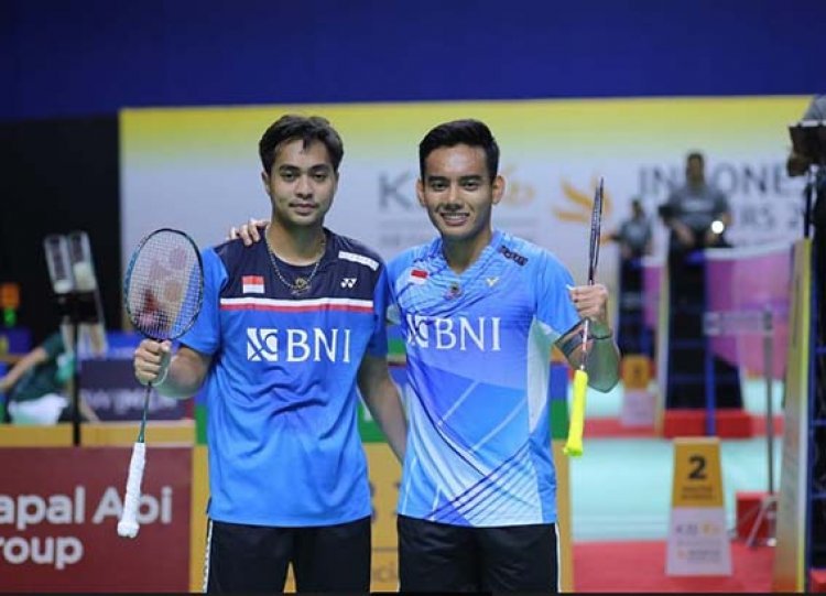 Rahmat/Pramudya Juara Indonesia Masters 2022 Super 100
