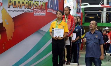 Kabupaten Karo Mendominasi Medali Cabor Wushu Porprovsu 2022