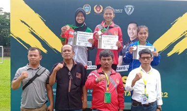 Gempa tak Surutkan Semangat Atlet Taput Tampil Memukau di Cabor Atletik Porprovsu 2022