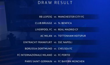 Hasil Drawing 16 Besar Liga Champions 2022-2023