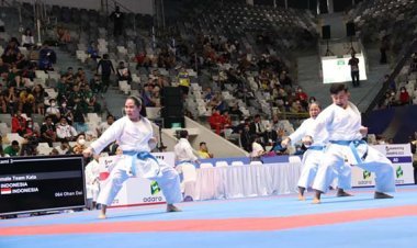 Indonesia Rebut 3 Emas di Kejuaraan Karate Internasional WKF Series A 2022