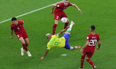 Debut Richarlison di Piala Dunia Langsung Samai Rekor Ronaldinho