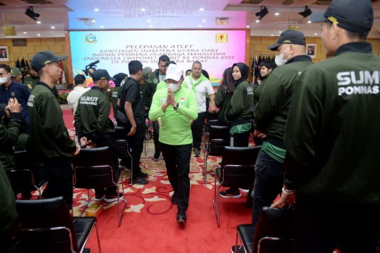Gubernur Edy Optimis Sumut Torehkan Prestasi Terbaik di POMNAS