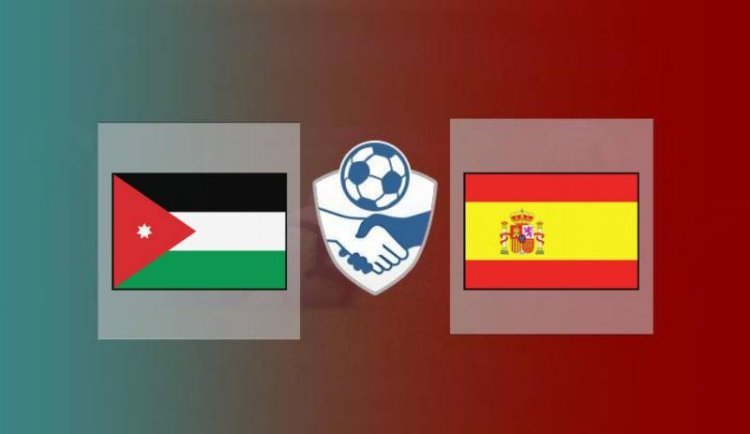 Hasil dan Cuplikan Gol Pertandingan Jordan vs Spanyol Skor Akhir 1-3 | Friendly Match 2022