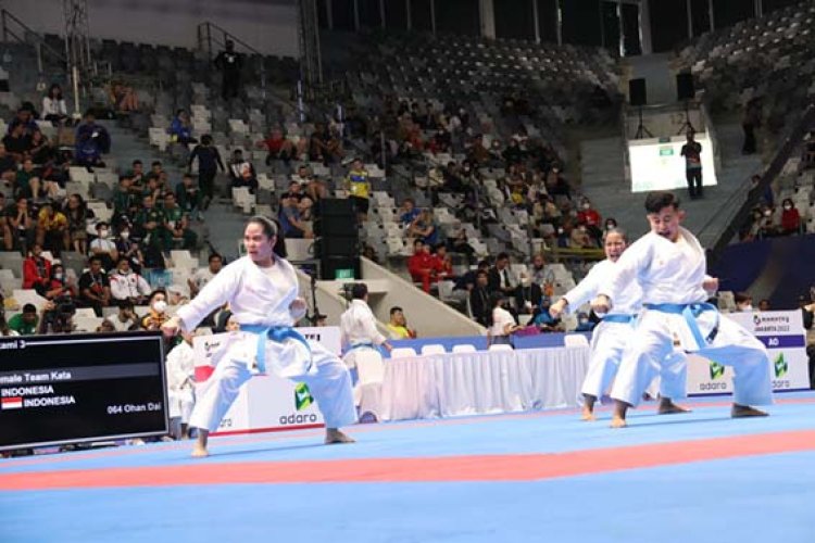 Indonesia Rebut 3 Emas di Kejuaraan Karate Internasional WKF Series A 2022