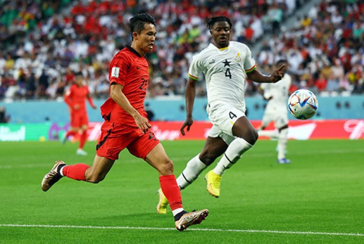 Pertandingan Seru, Ghana Berhasil Menang Dramatis Atas Korea Selatan