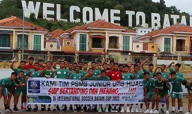 PSMS U15 Kirim Dua Tim di Internasional Soccer Batam Cup 2022