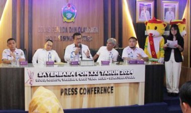 Rapat Kerja dengan KONI Sumut, Kadispora Sumut Minta Cabor Gelar Banyak Even Persiapan PON 2024