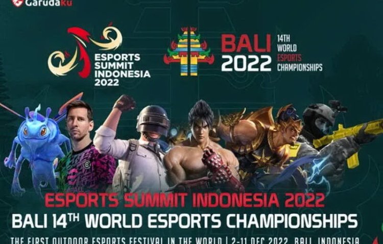 500 Atlet Dari 105 Negara Berlaga Pada IESF Bali 14th World Esports Championship 2022