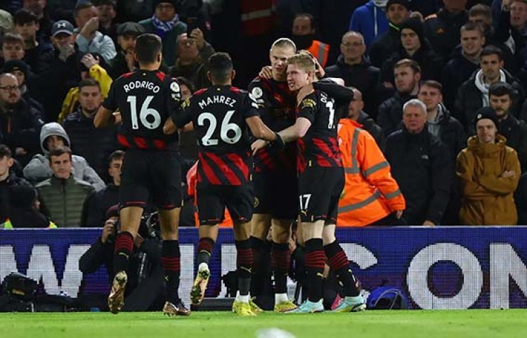 Hasil Liga Inggris 2022-2023: Man City Menang Telak Atas Leeds United