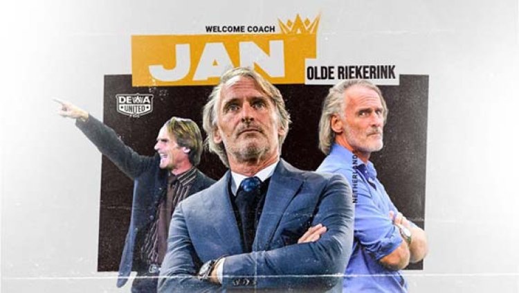 Pernah Tangani Ajax, Jan Olde Riekerink Jadi Pelatih Kepala Dewa United FC