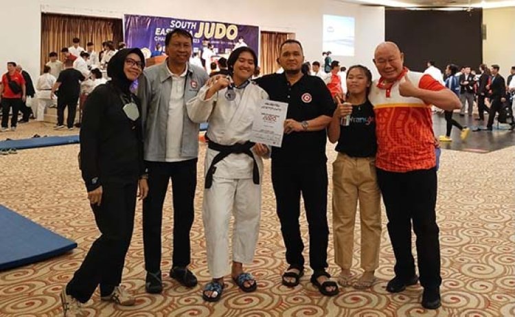 PJSI Sumut Raih 1 Medali di South East Asia Judo Championships 2023