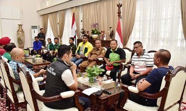 Sambut Tim Pengprov Atletik Sumut Usai Kejurnas, Gubernur Minta Pengprov PASI Tambah Target Medali Emas di PON 2024