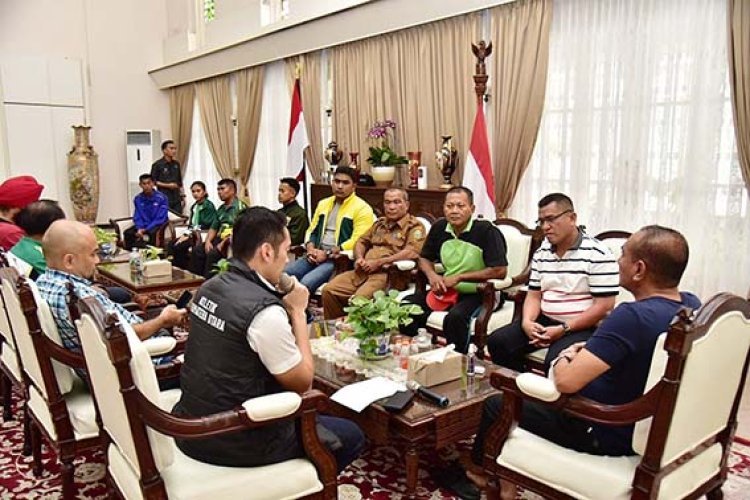 Sambut Tim Pengprov Atletik Sumut Usai Kejurnas, Gubernur Minta Pengprov PASI Tambah Target Medali Emas di PON 2024