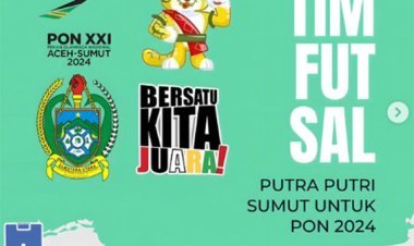 Seleksi Pembentukan Tim Futsal Putra Putri Sumut PON 2024 Digelar