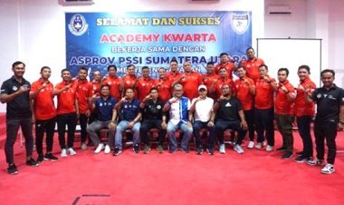 Kerjasama dengan Asprov PSSI Sumut, Academy Kwarta Gelar Kursus Pelatih Lisensi C Diploma