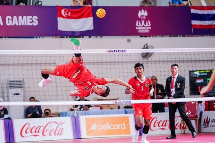 Sepak Takraw Tambah Medali Emas untuk Indonesia di SEA Games 2023