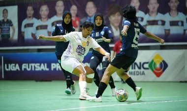 Hasil Liga Futsal Profesional Putri 2023: Kebumen Angels Bantai Pansa FC 10-0