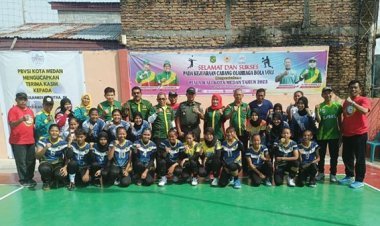 Momen Bola Voli Kota Medan Bangkit Kembali