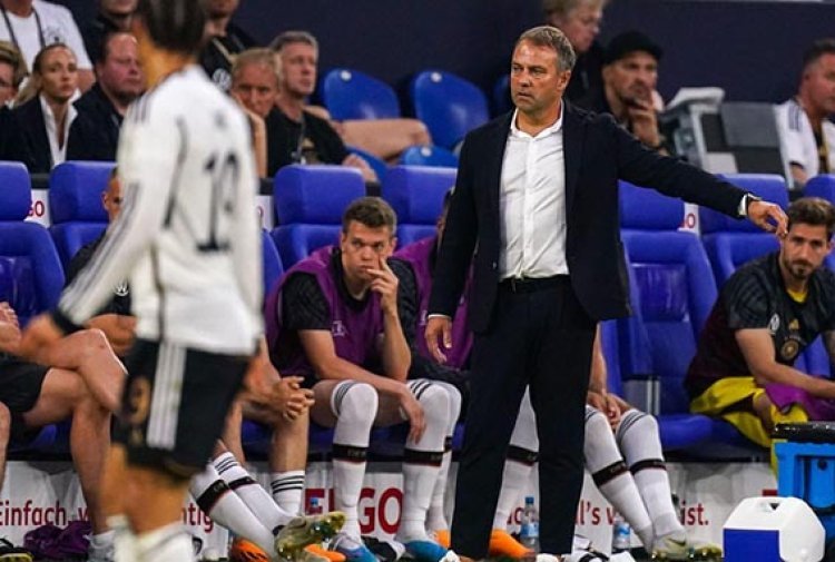 Jerman Tanpa Kemenangan di Empat Laga Beruntun, Flick Jadi Sorotan