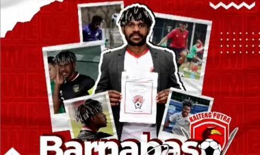 Barnabas Sobor Resmi Gabung Klub Liga 2 Kalteng Putra