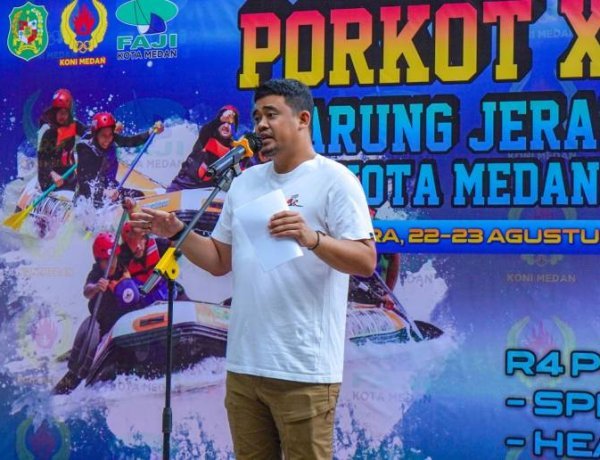 Bobby Nasution Kukuhkan 74 Paskibraka Sumut, Tekankan Karakter dan Keteladanan