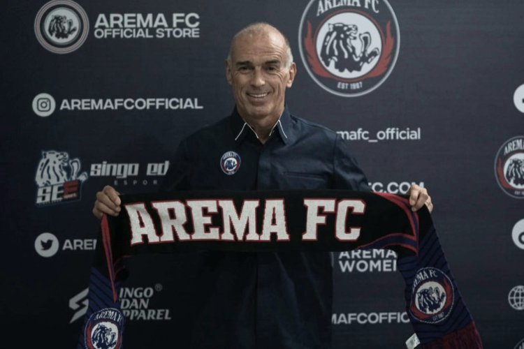Fernando Valente Resmi sebagai Pelatih Baru Arema FC