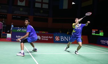 Hasil BNI Indonesia Masters 2023, Beda Nasib Al Farizi/Joaquin dan Putra/Patra