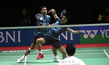 Hasil BNI Indonesia Masters 2023, Teges/Cristopher dan Sabar/Reza Kompak ke 16 Besar