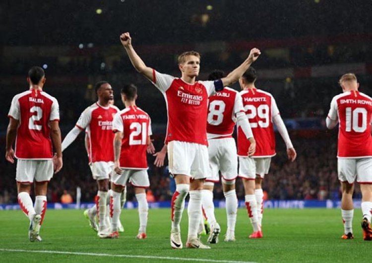 The Gunners Emosional Akhiri Penantian Bermain di Liga Champions