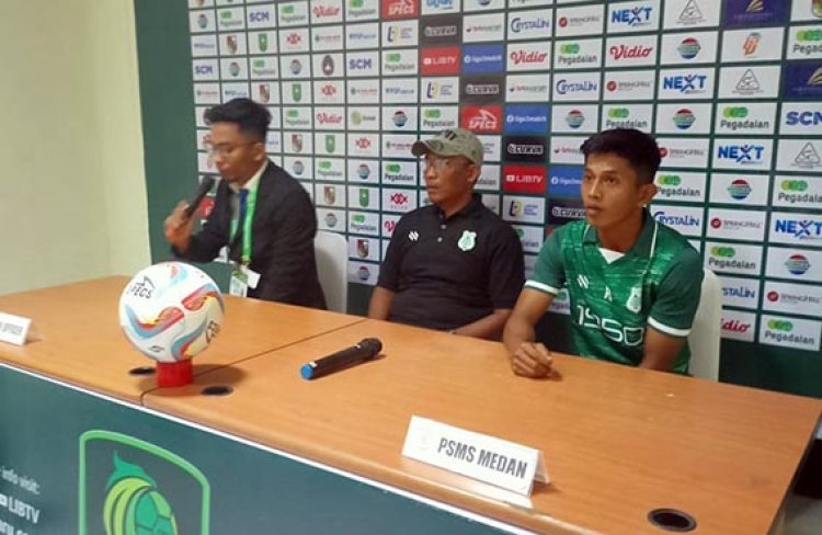 Jawaban Pelatih PSMS Medan Kembali Bermain Seri di Pekanbaru