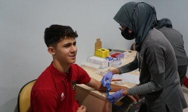 Jelang Piala Dunia U-17 2023 Pemain Timnas Indonesia U-17 Jalani Pemeriksaan Kesehatan