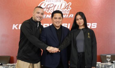 Radja Nainggolan sebagai Brand Ambassador Piala Dunia U-17 2023