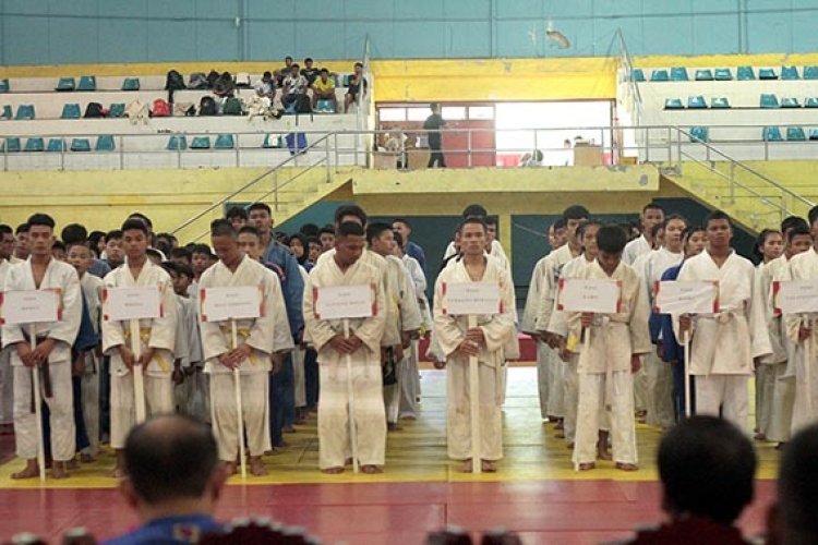 Medan Juara Umum Kejurprov Judo di Tebing Tinggi 2023
