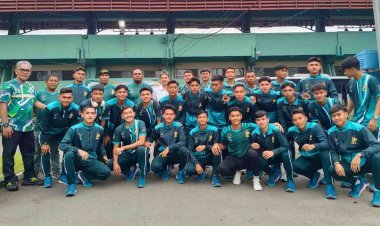 Tim Sepakbola Putra Sumut PON 2024 Tur ke Jakarta